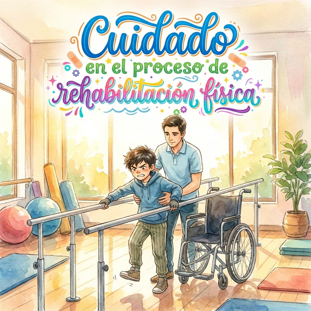 Cuidado en el proceso de rehabilitación física 