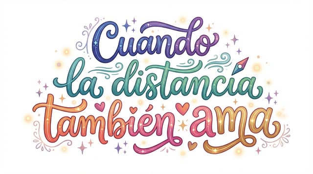 Cuando la distancia también ama