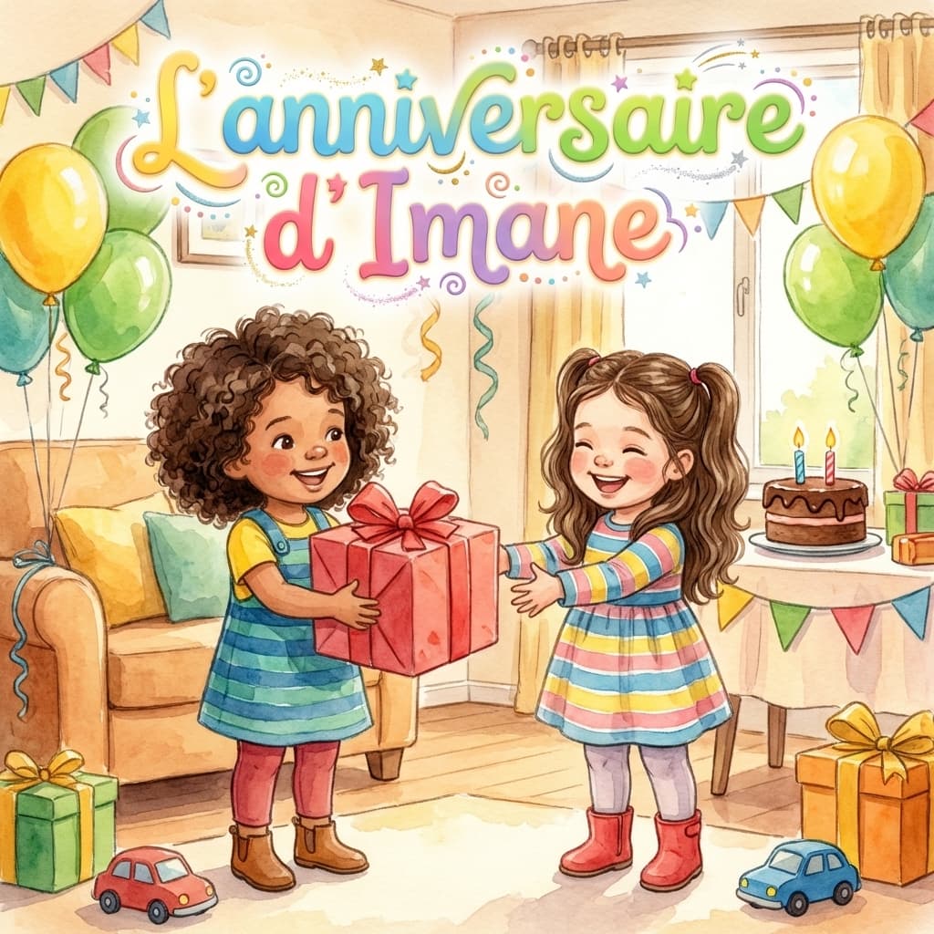 L’anniversaire d’Imane