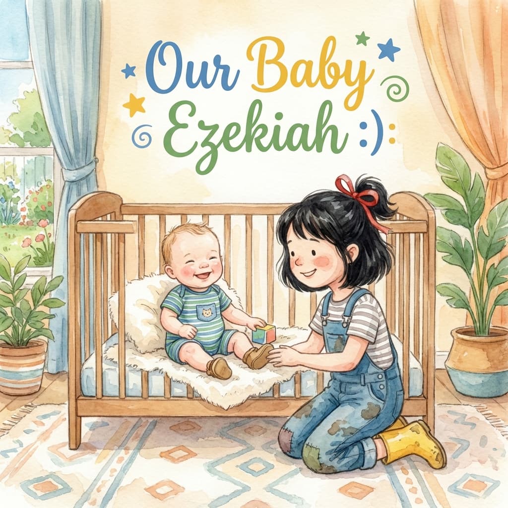 Our Baby Ezekiah :):