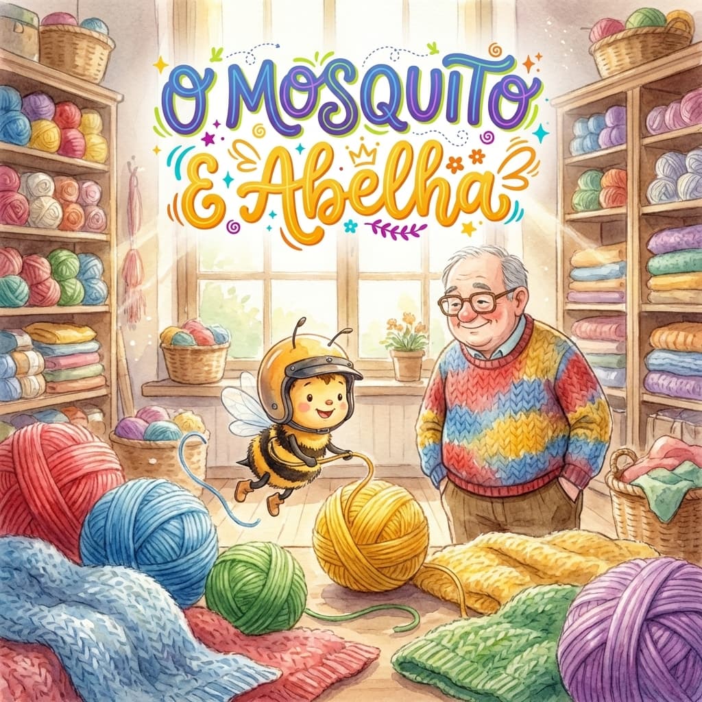 O MOSQUITO E ABELHA