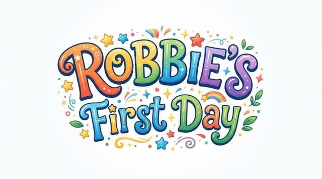 Robbie's First Day