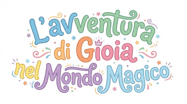 L’avventura di Gioia nel Mondo Magico
