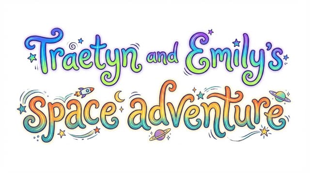Traetyn and Emily’s space adventure