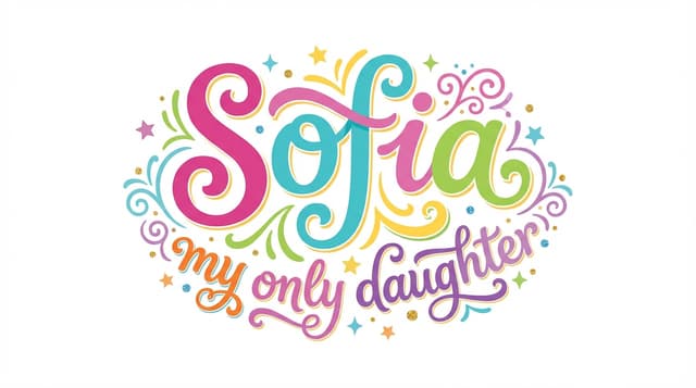Sofia my only daughter