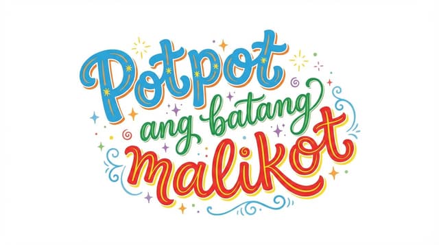 Potpot ang batang malikot