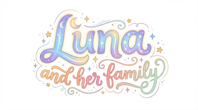 Luna and her family