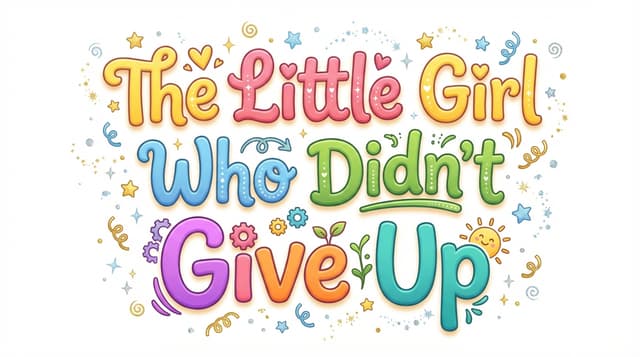 The Little Girl Who Didn't Give Up